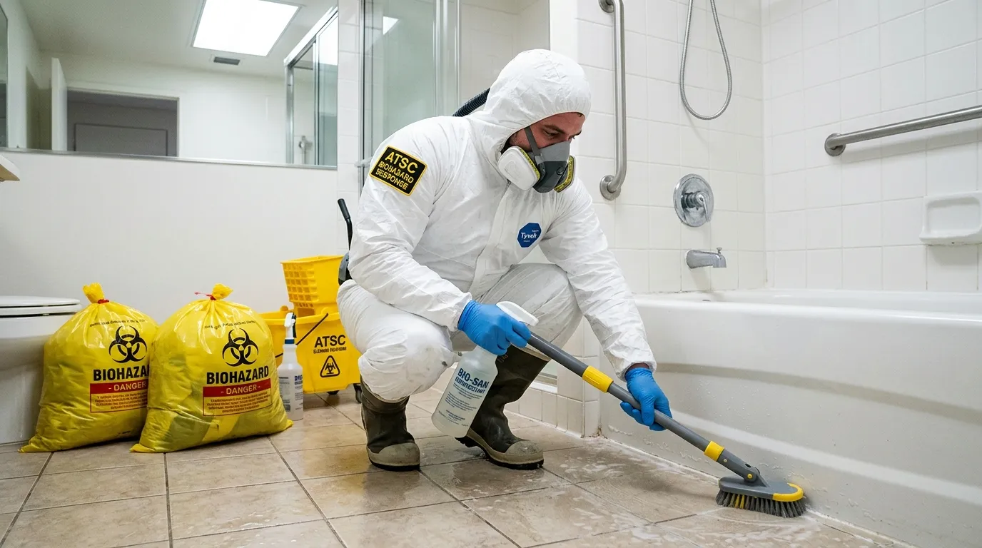Decontamination equipment deployed for Blood Cleanup in Accokeek